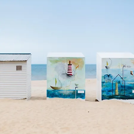 By Belgian Coast With Sea Views